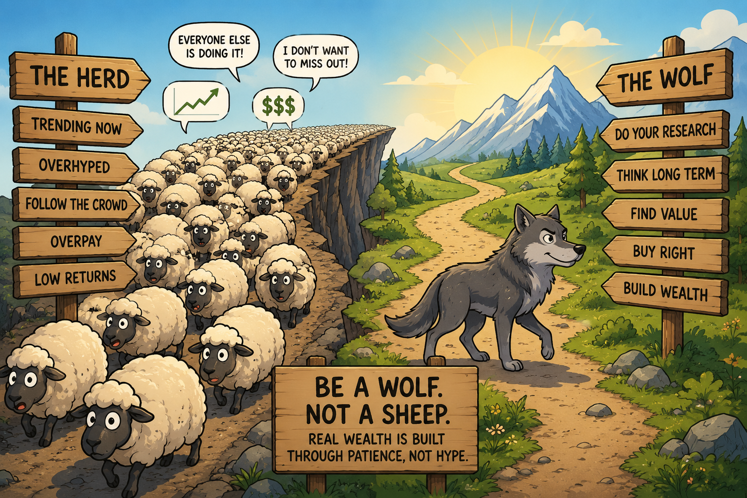 Sheep or Wold? Understanding Market Psychology. 