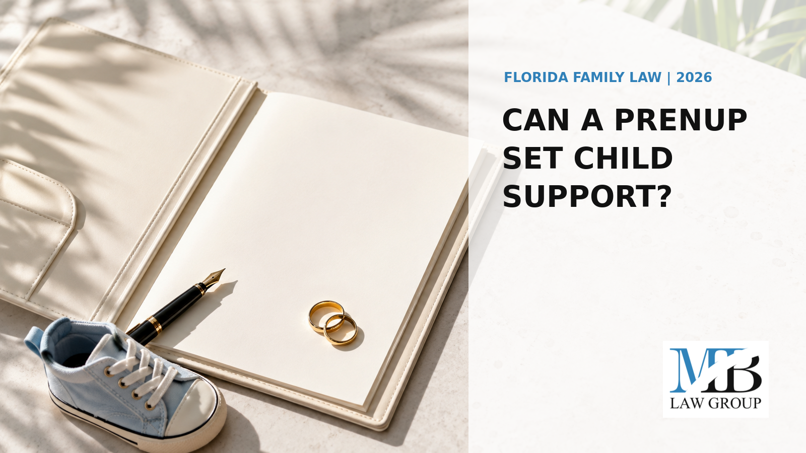 Can Child Support Be Included in a Prenup in Florida in 2026?