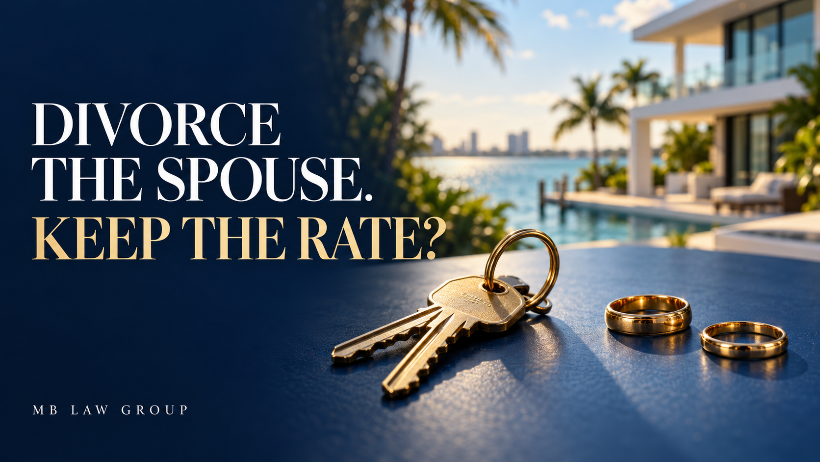 Can You Divorce Your Spouse and Keep Your 3% Mortgage?