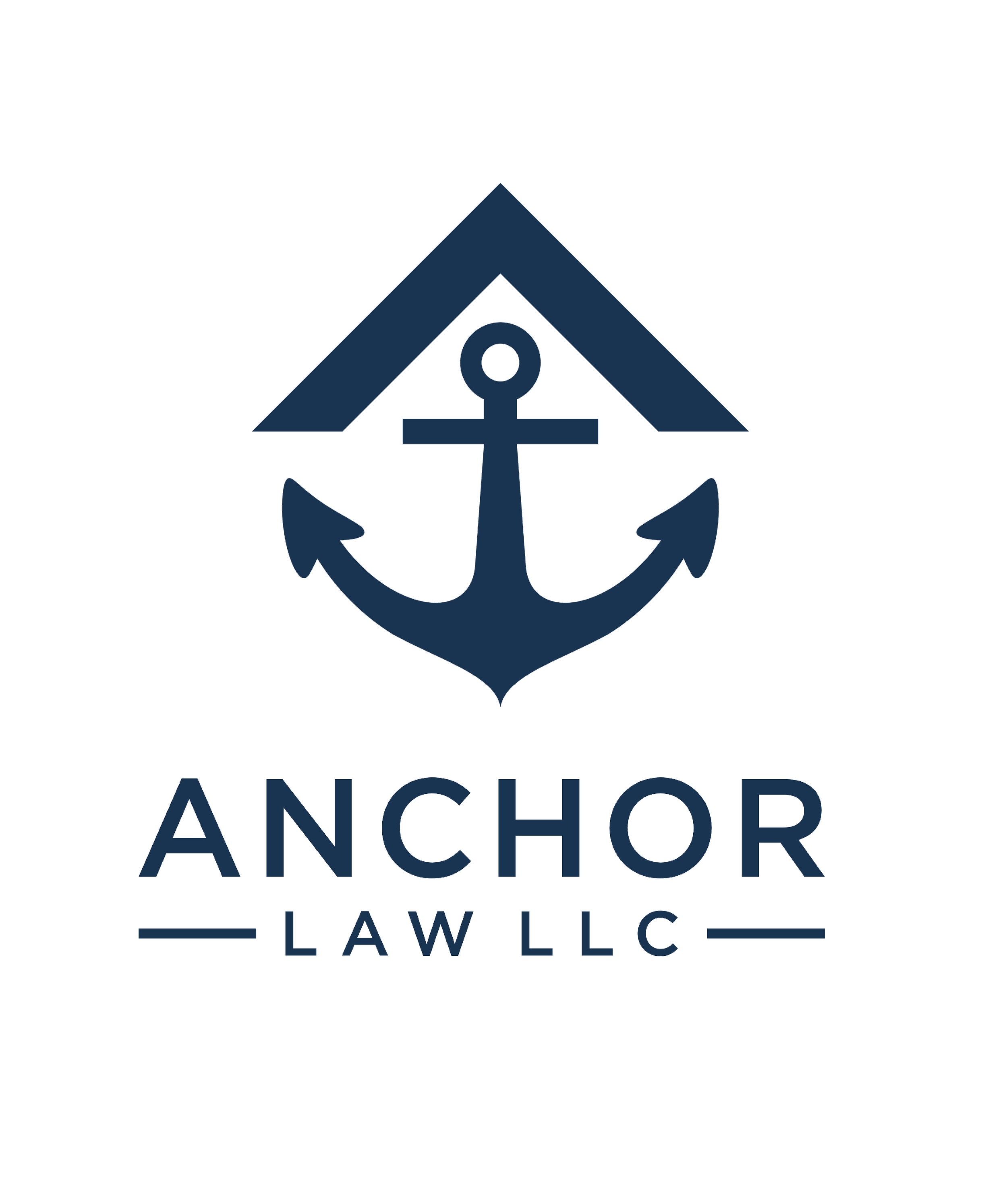 Logo of Anchor Law LLC with an anchor symbol above the company name.