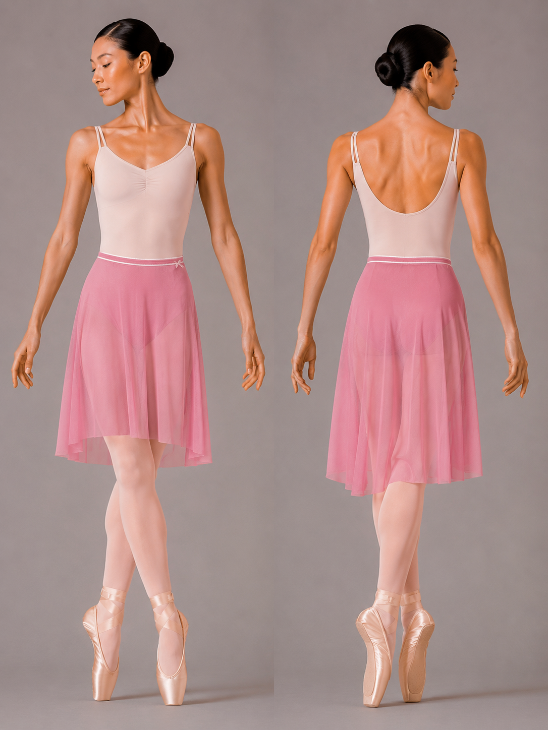 Pink Blossom Mid-Length Ballet Skirt  Designed by Tutu Tout Le Monde