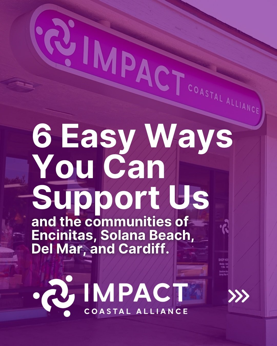 Supporting our community doesn&rsquo;t have to be complicated. 💜

Whether you have five minutes, a bag of items to donate, or a desire to get more involved - you can choose the way that works best for you!

Swipe through to discover several easy way