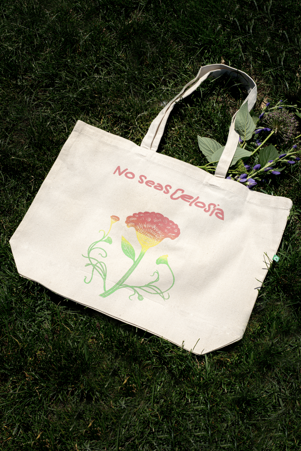 No Sea Celosia Market Tote - Gradient