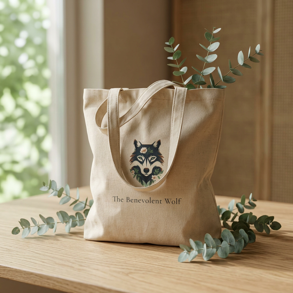 The Benevolent Wolf Tote