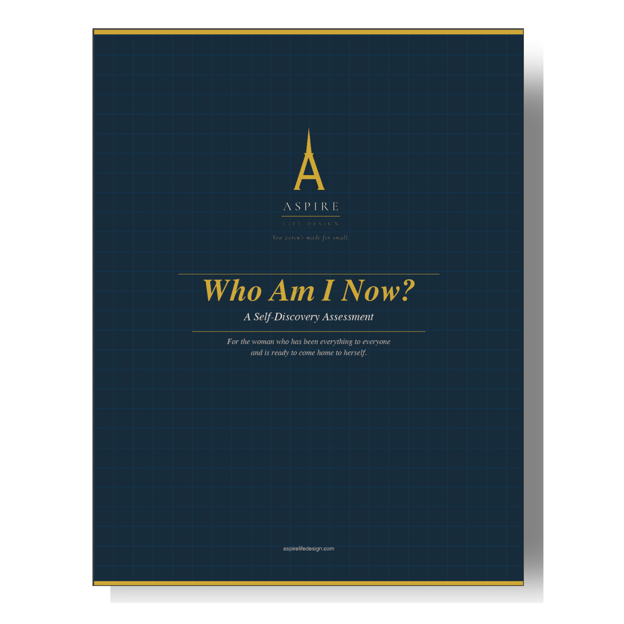 Who Am I Now? Self-Discovery Assessment for Women — Aspire Life Design