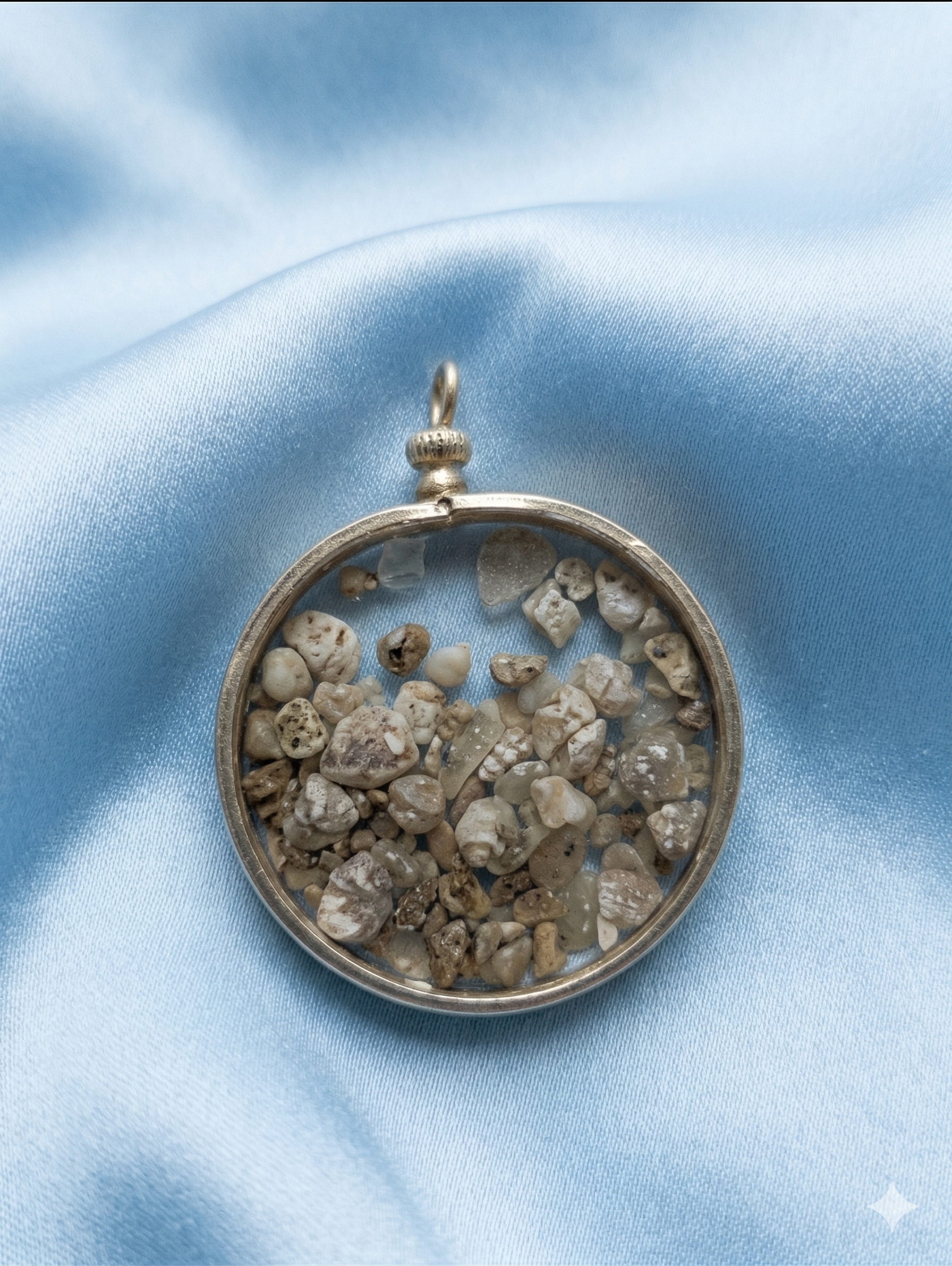 Victorian "Language of Flowers" Memento Pendant - 13g Gold-Filled Watch-Case Frame