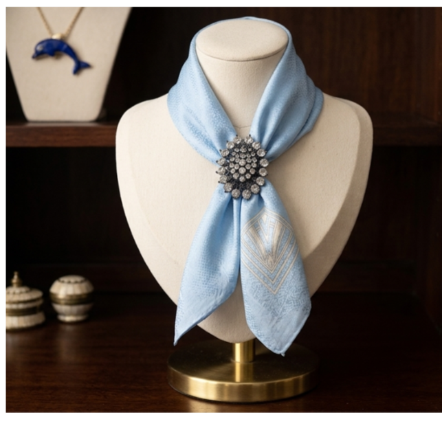 Monumental 2.5” 'Diamond Flare' Statement Ring – 28g Heavyweight Sparkle – Adjustable Noir Silver Tone