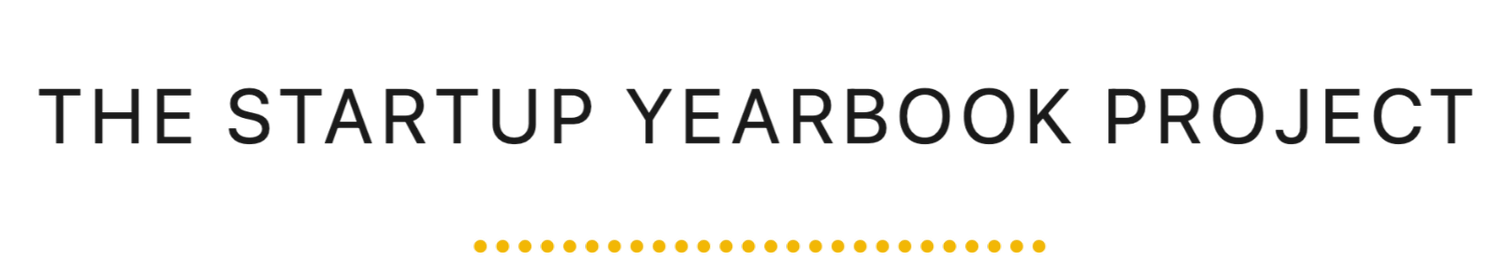 The Startup Yearbook Project