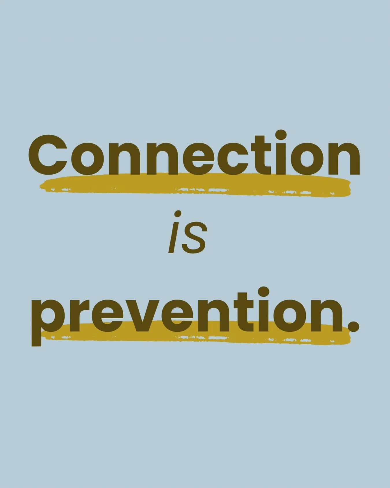 We were meant to live in community and connection. This space is a relationship-focused place, where the whole point is to connect and grow in friendship and kinship with those in our town. 

When we experience connection and belonging, we begin to b