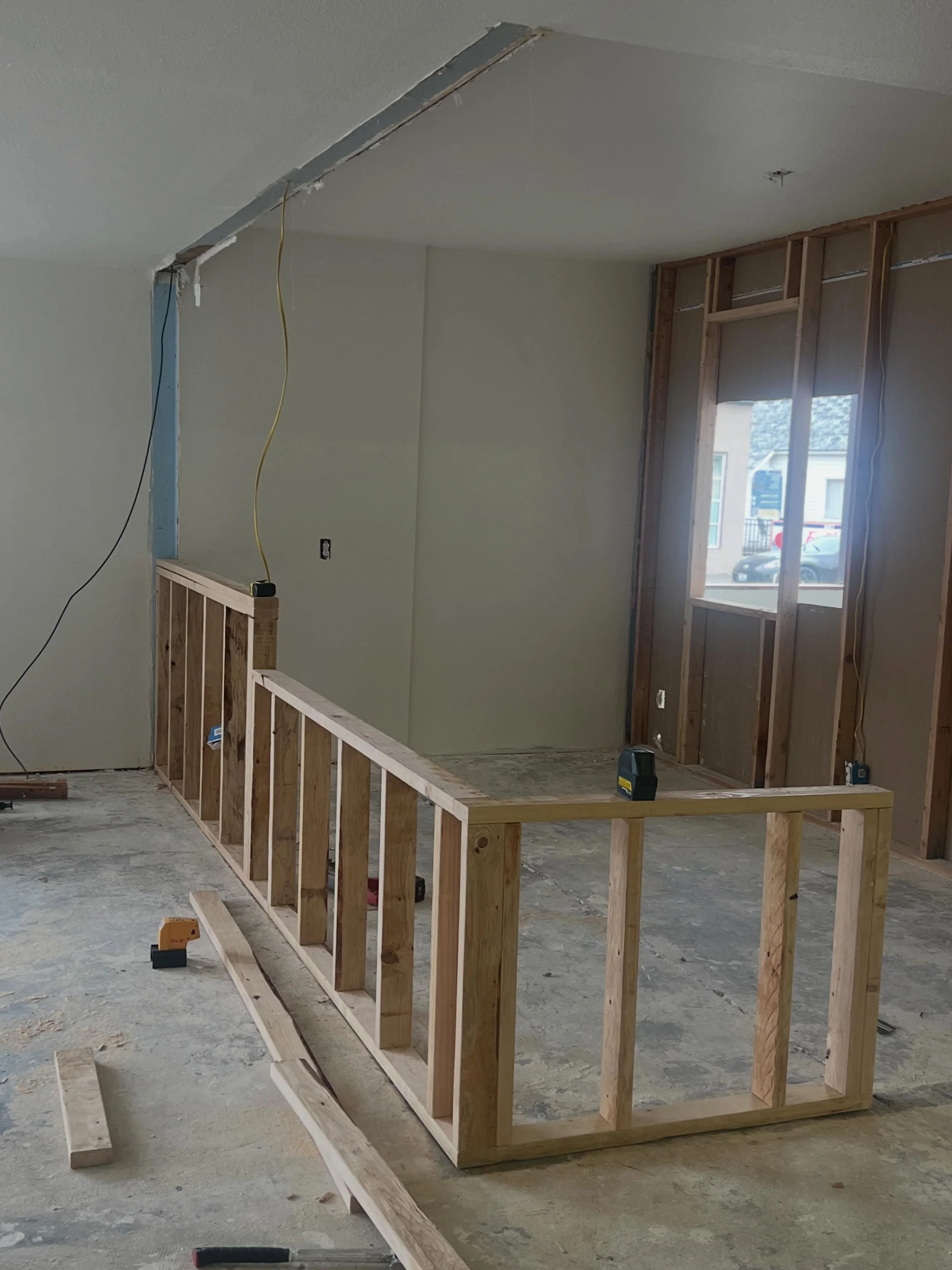 Our little coffee bar // welcome area is underway! 

Do you think we should side it with a wood texture or tile?? Take the poll below 👇 

#safespaces
#ferndalefamily
#ferndaleyouthcollective