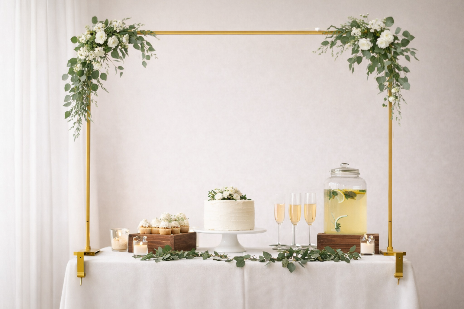 Table Backdrop Frame (Clamp-On Display)