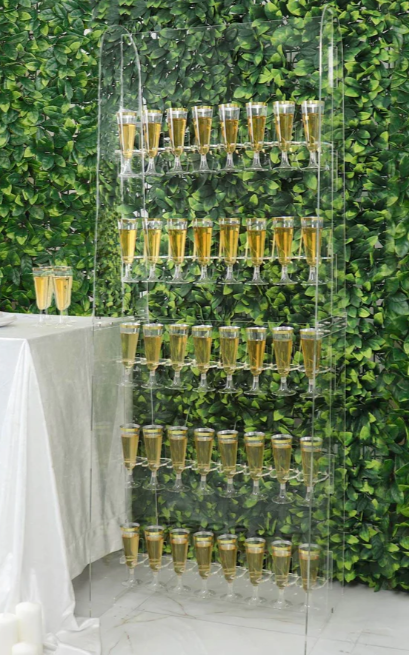 Champagne Wall Display