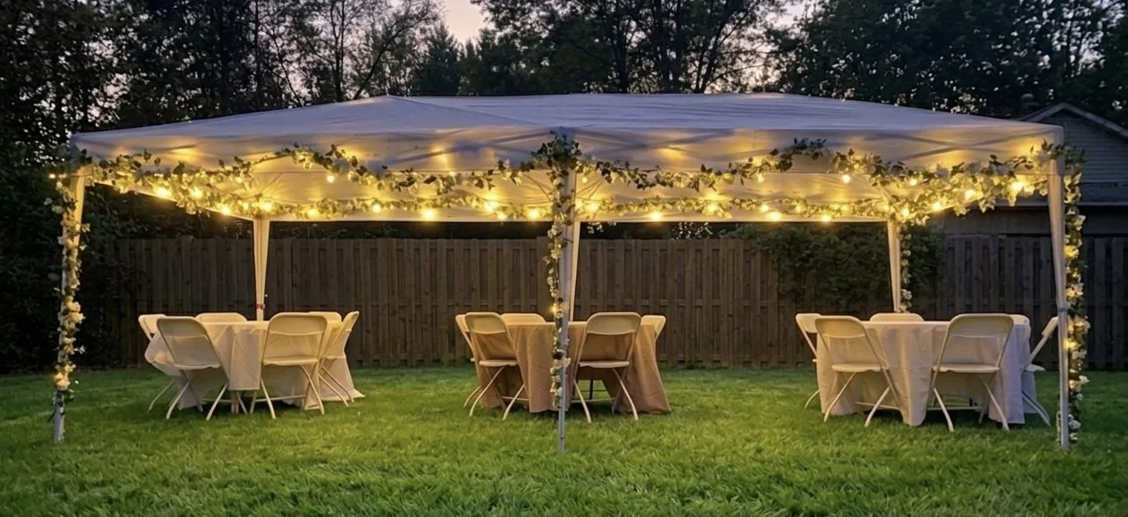 Luxe Canopy Package (Up to 18 Guests)