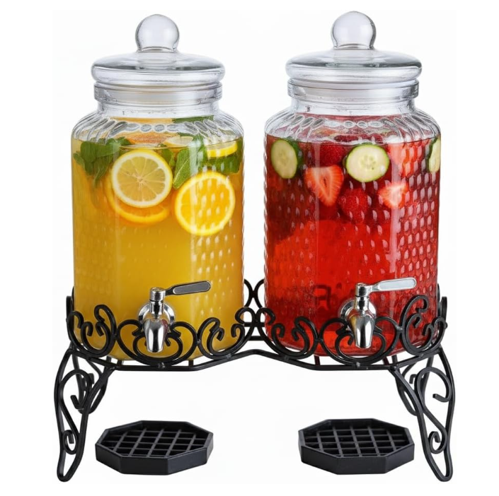 Double Beverage Dispenser Set
