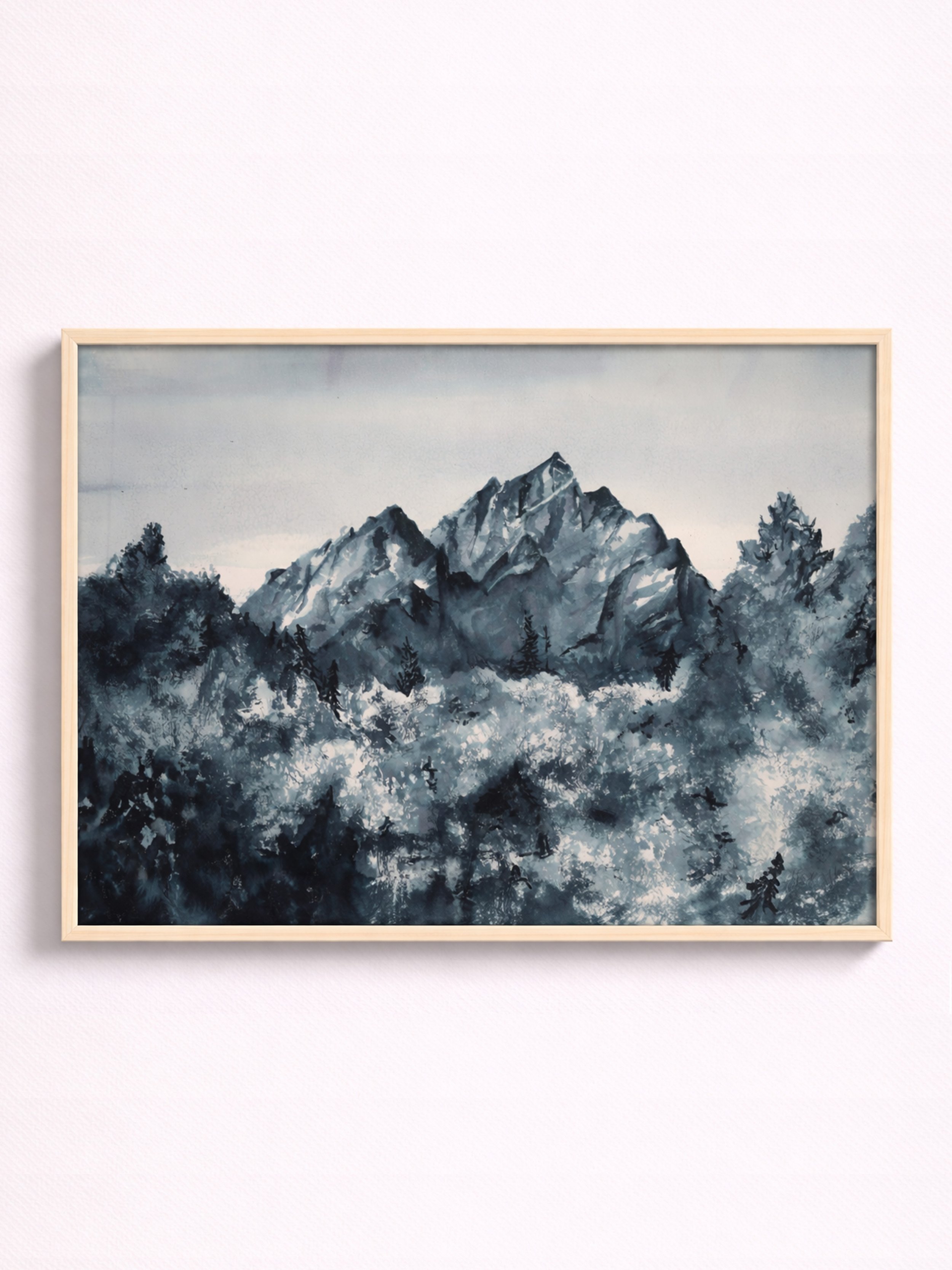 "In the Tetons"