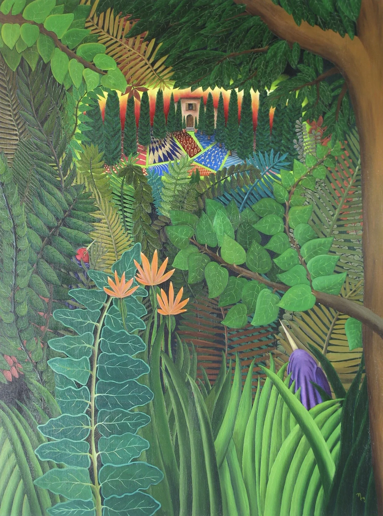 The Jungle | 48" x 36" | oil on canvas