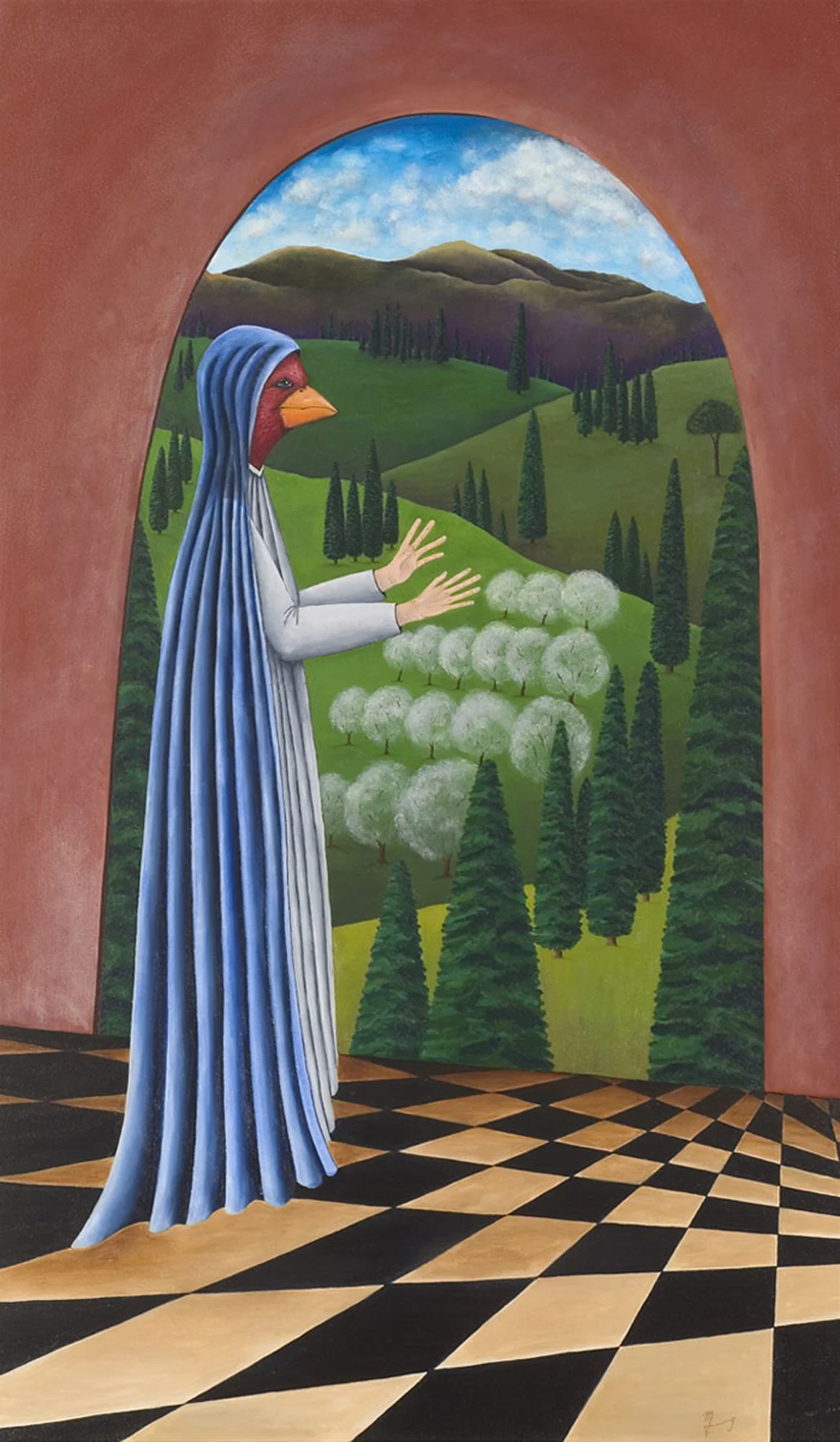 Presentation of the Temple | 48" x 36" | oil on canvas