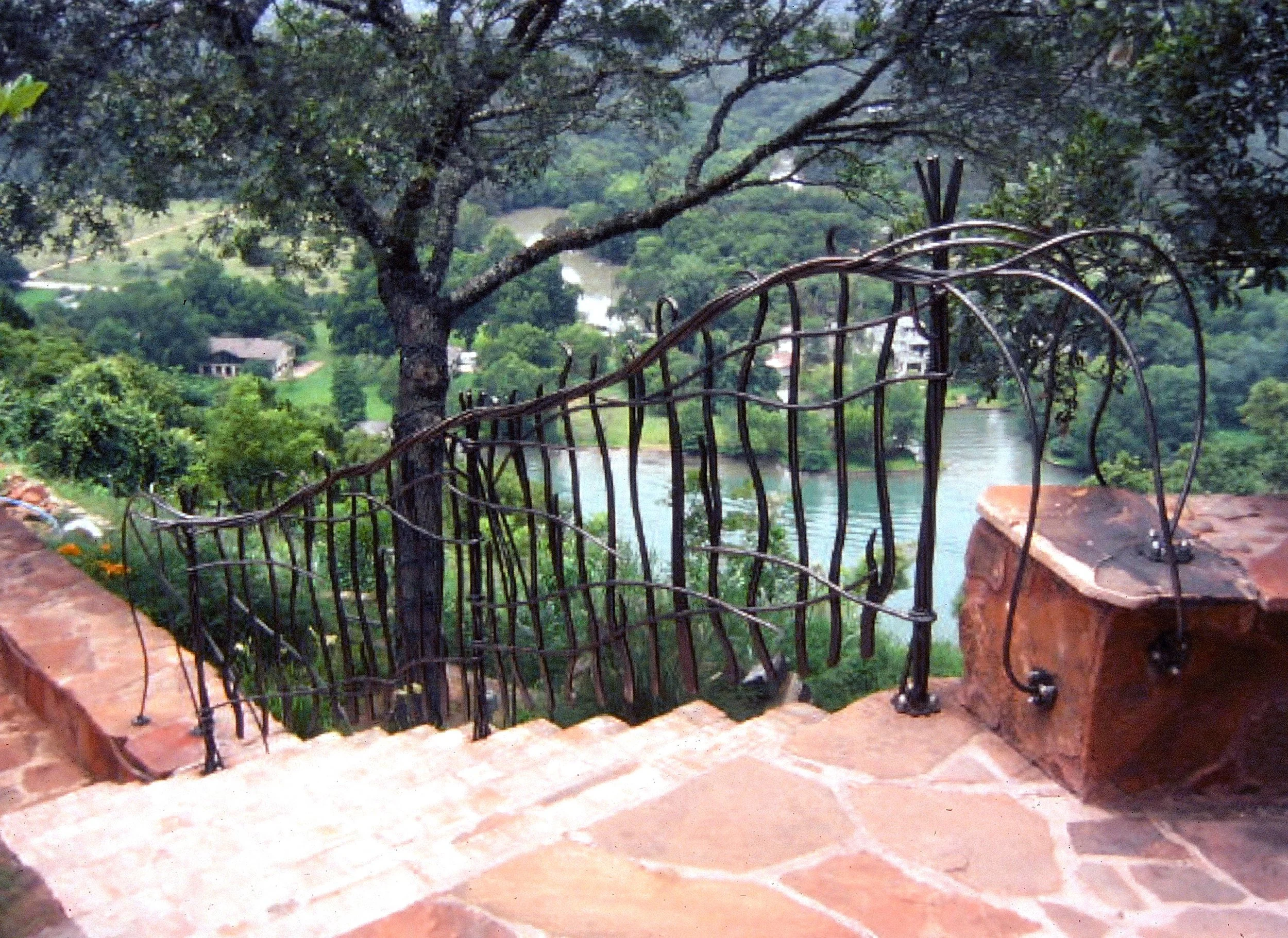 Steel Railing, Private Residence; Austin, TX