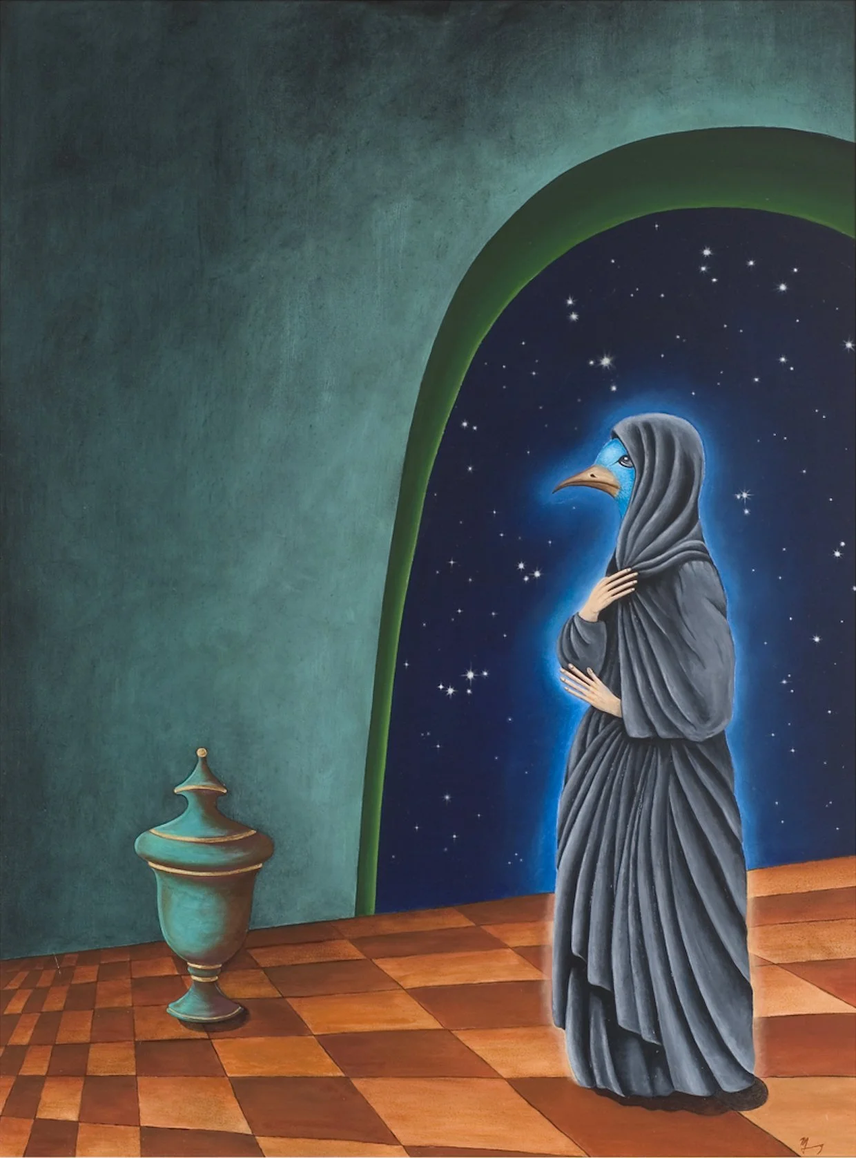 Suor Tarcesia | 40" x 30" | oil on canvas