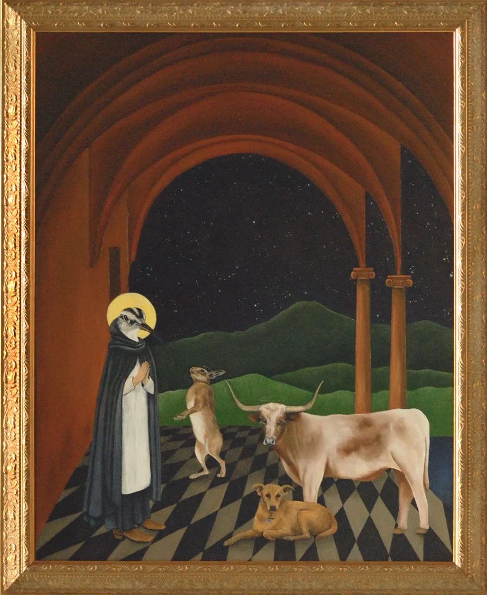 The Subject Tonight | 20" x 16" | oil on panel