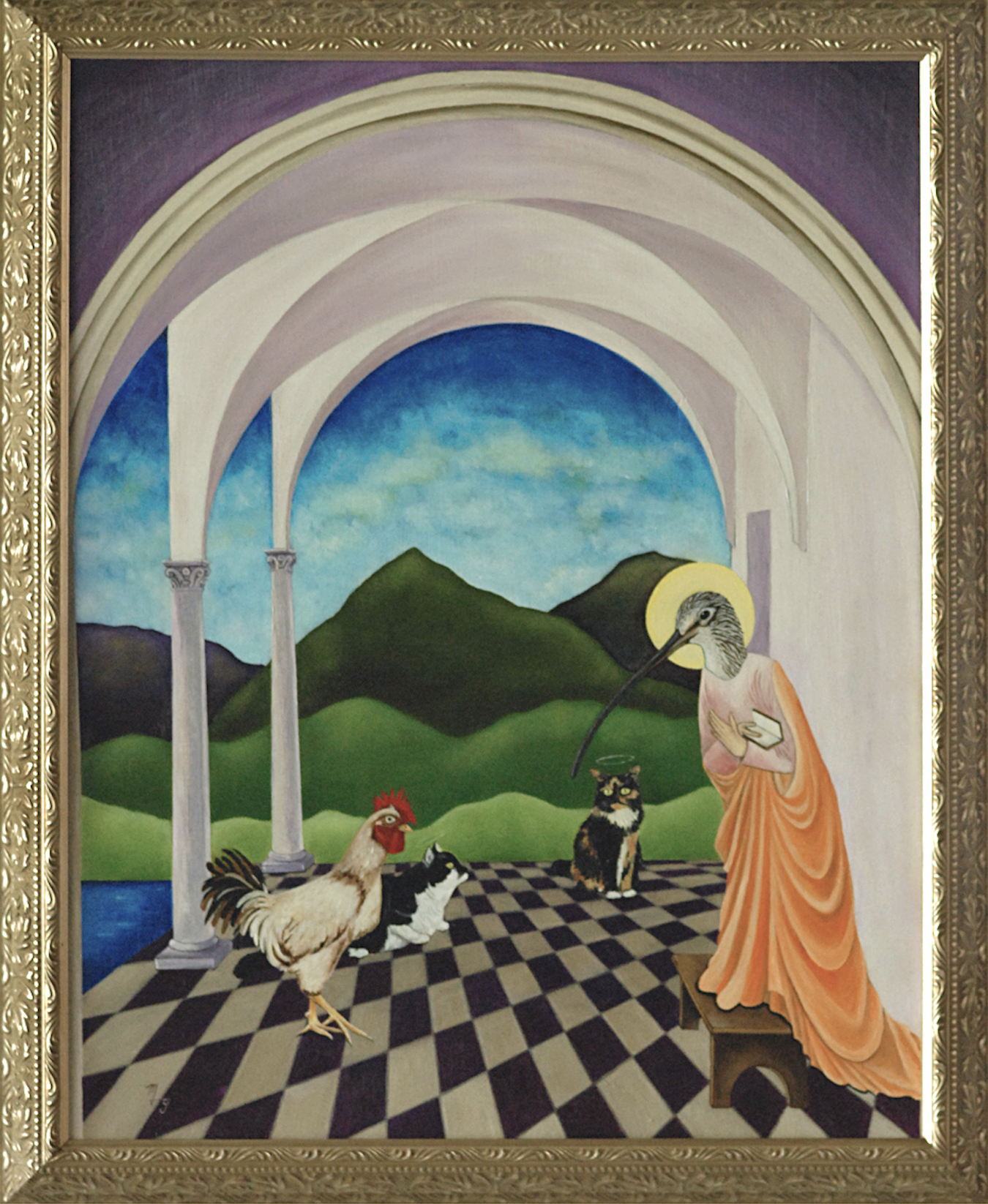 Out of the Mouths of a Thousand Birds | 20" x 16" | oil on panel