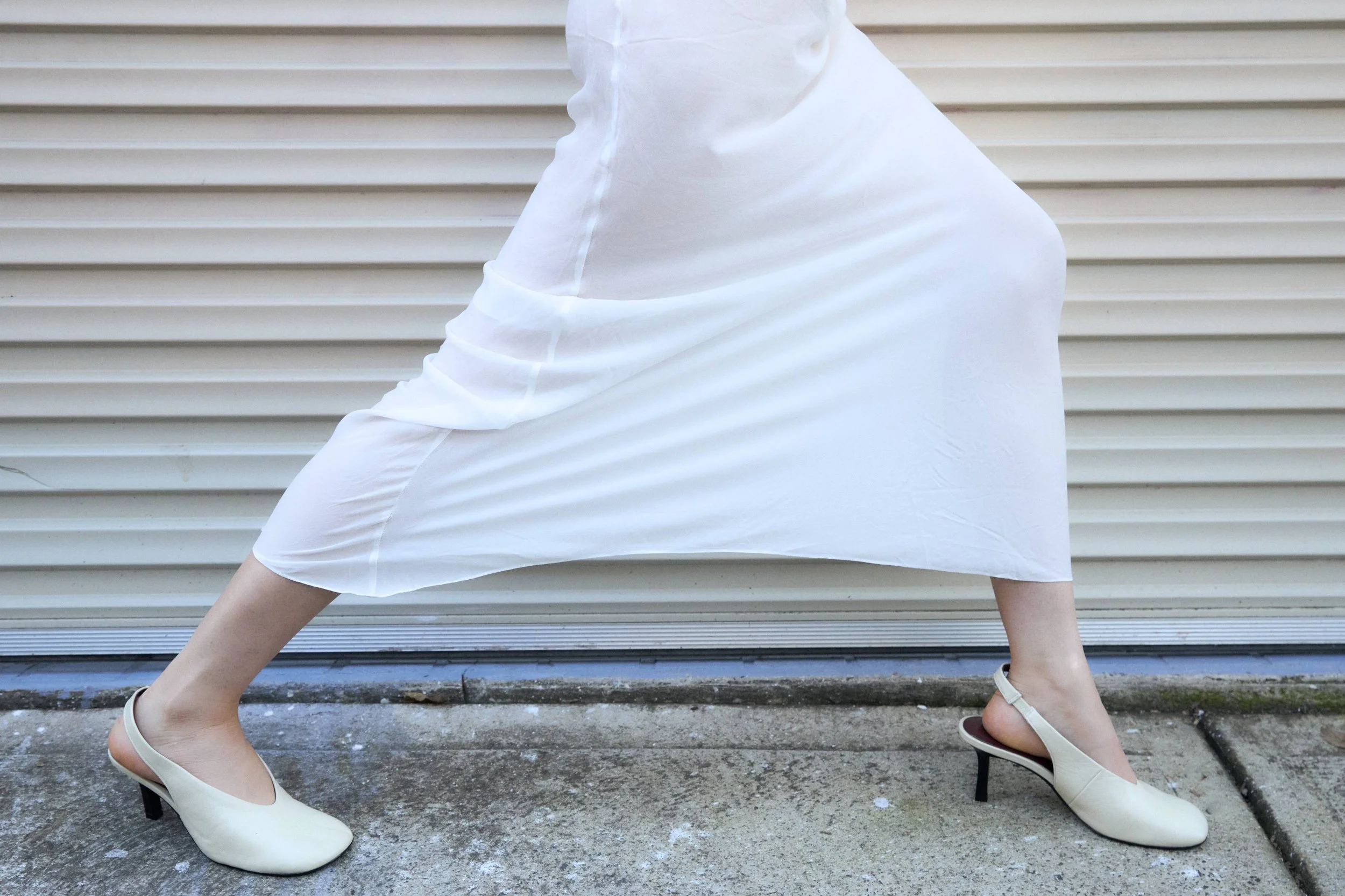 Mise Label fashion photography with clean aesthetic and neutral tones