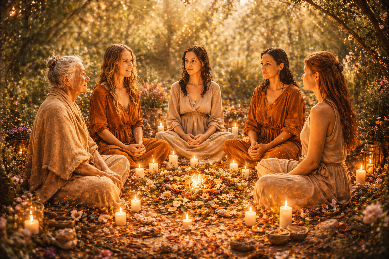 CÍRCULO SAGRADO DE CONEXIÓN FEMENINA