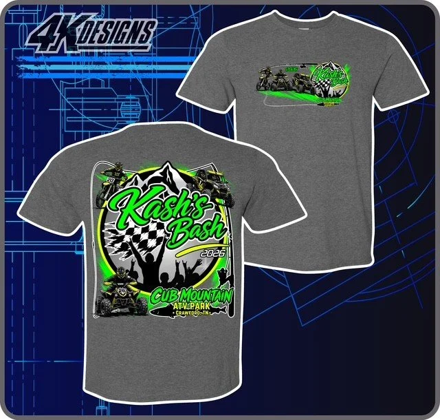 Kash's Bash Gray Event T-Shirt