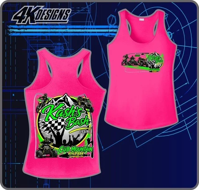 Kash's Bash Pink Event Ladie's Tank