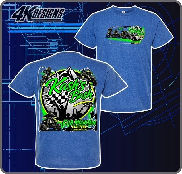 Kash's Bash Blue Event T-Shirt