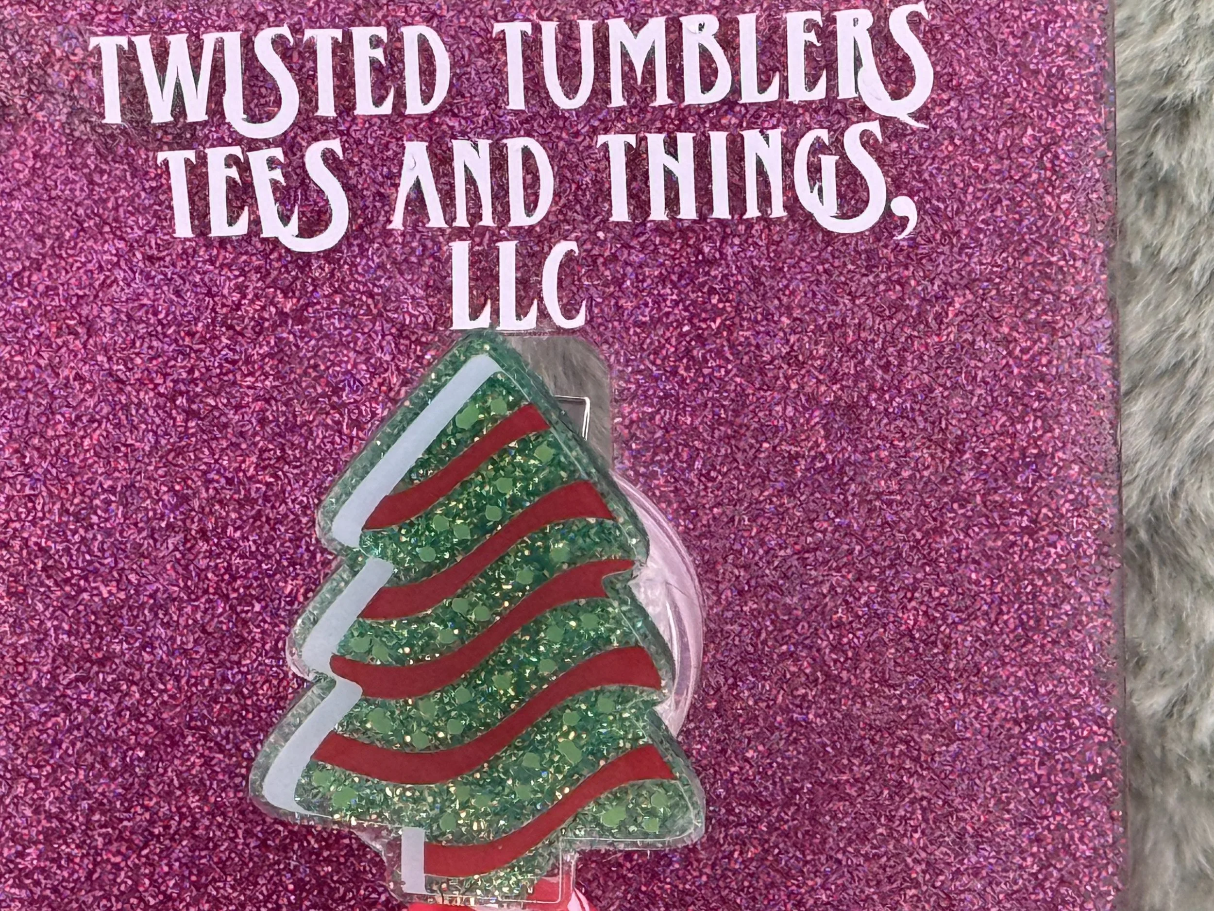 Christmas Tree Treat Acrylic