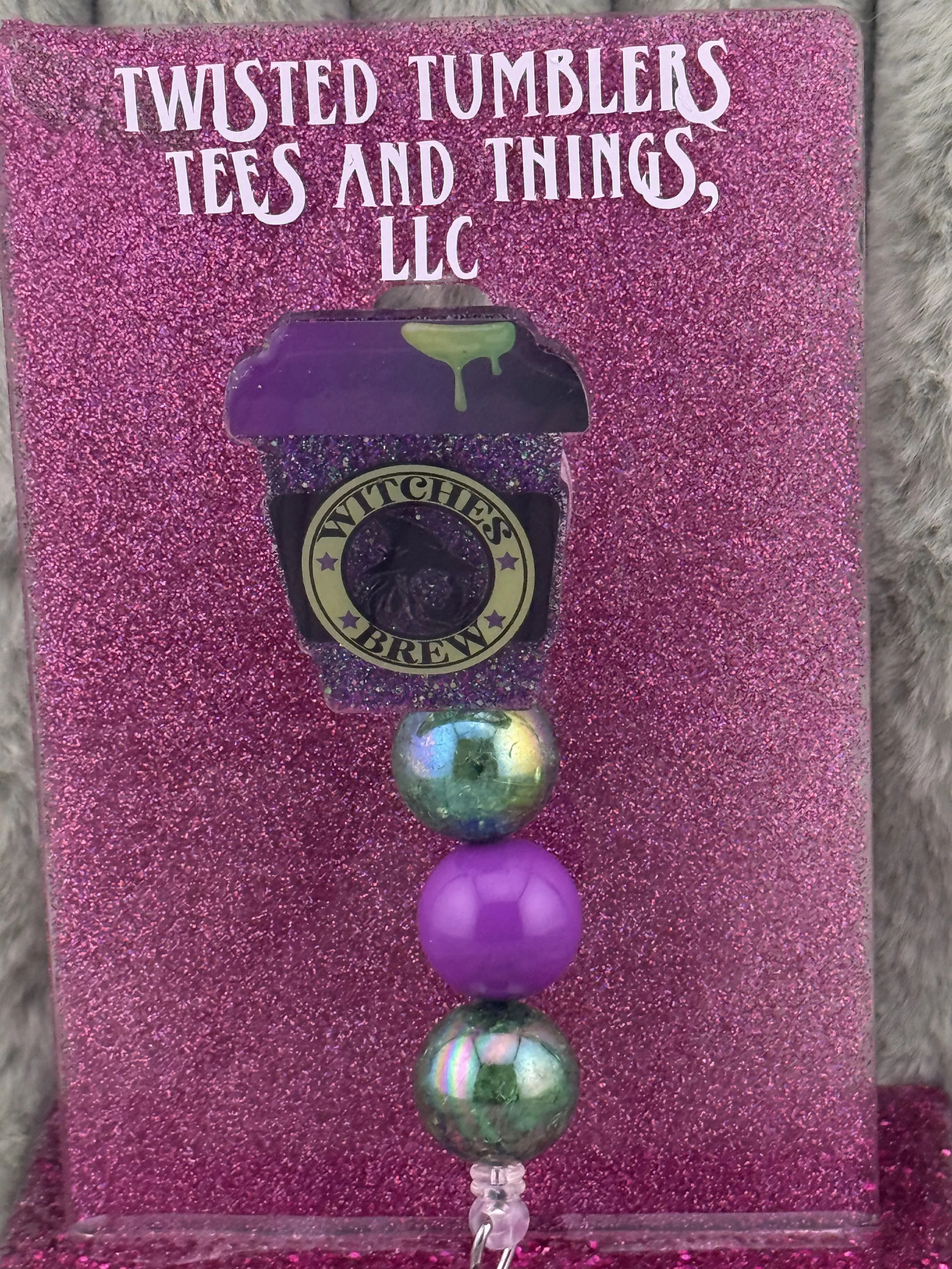 Witches Brew Badge Reel