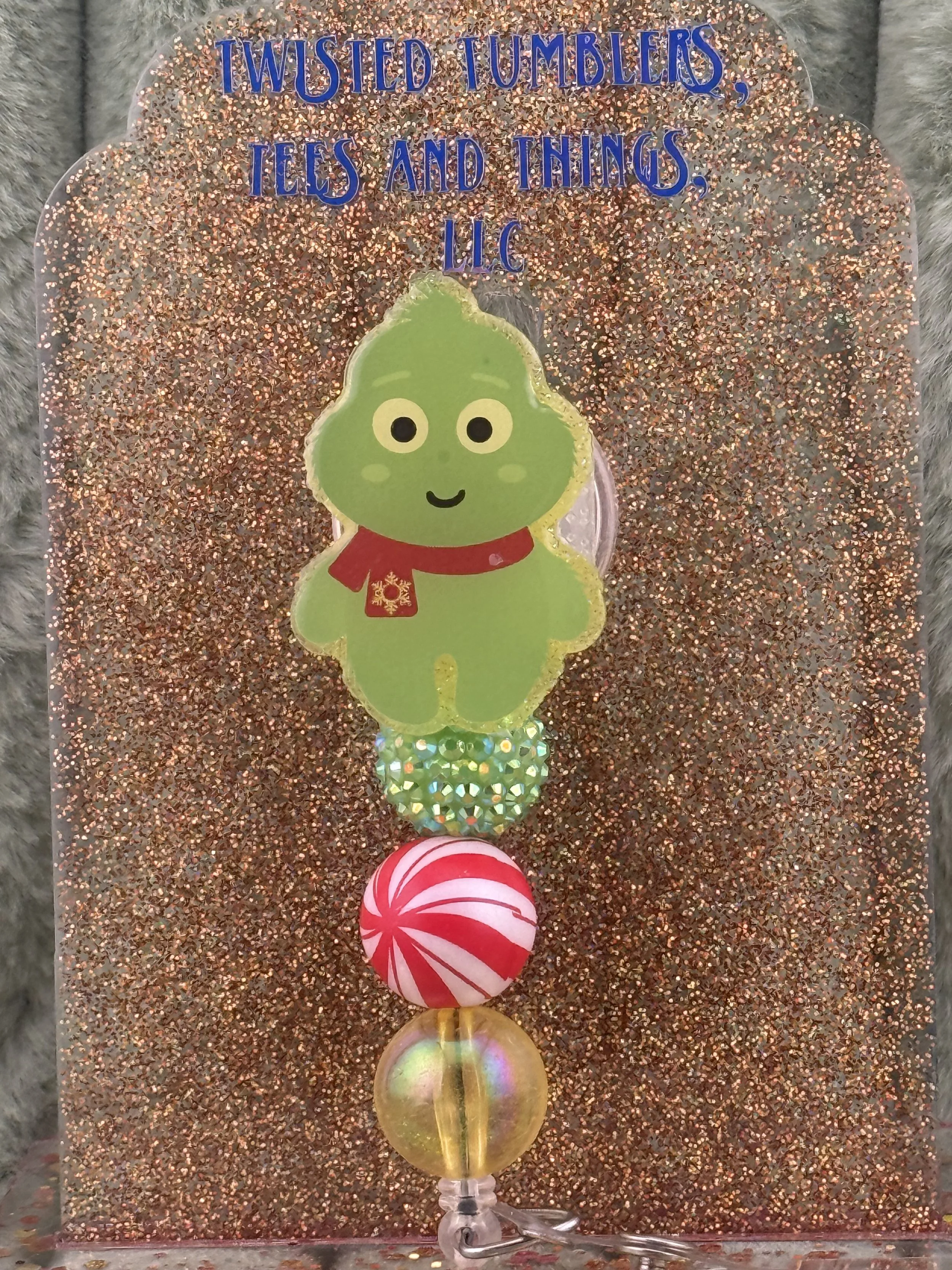 Grinch Badge Reel Bundle