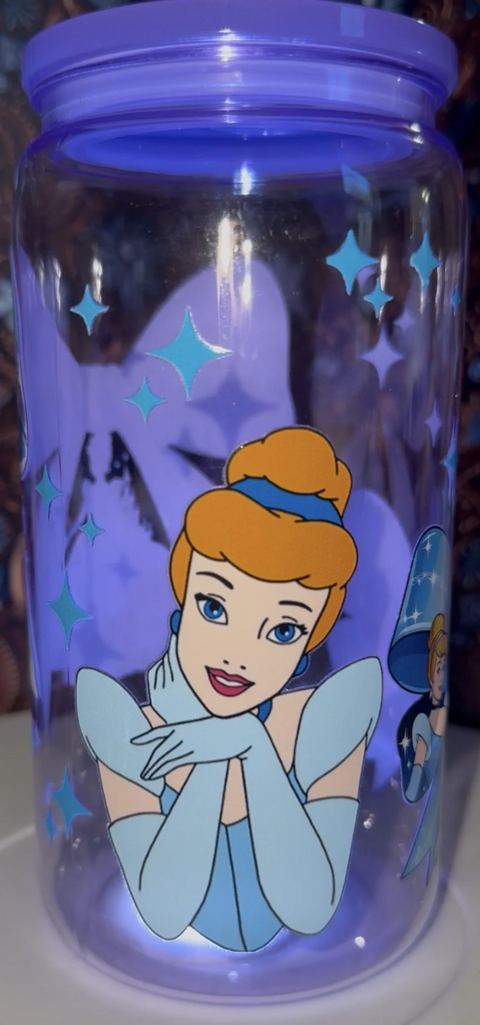 16oz Cinderella Kids Tumbler
