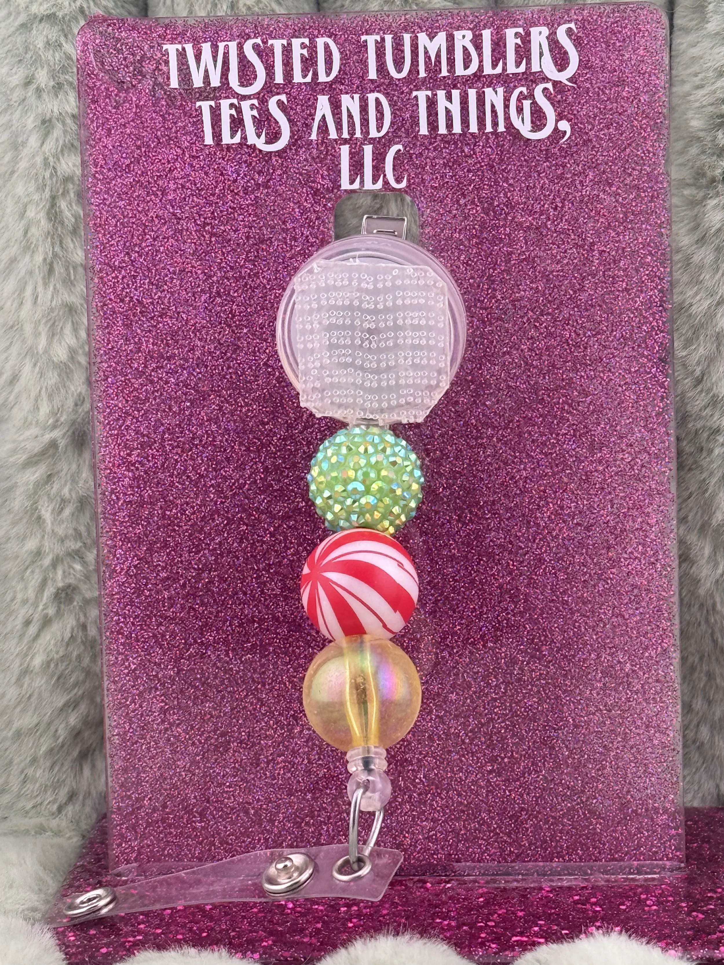3-Bead Badge Reel