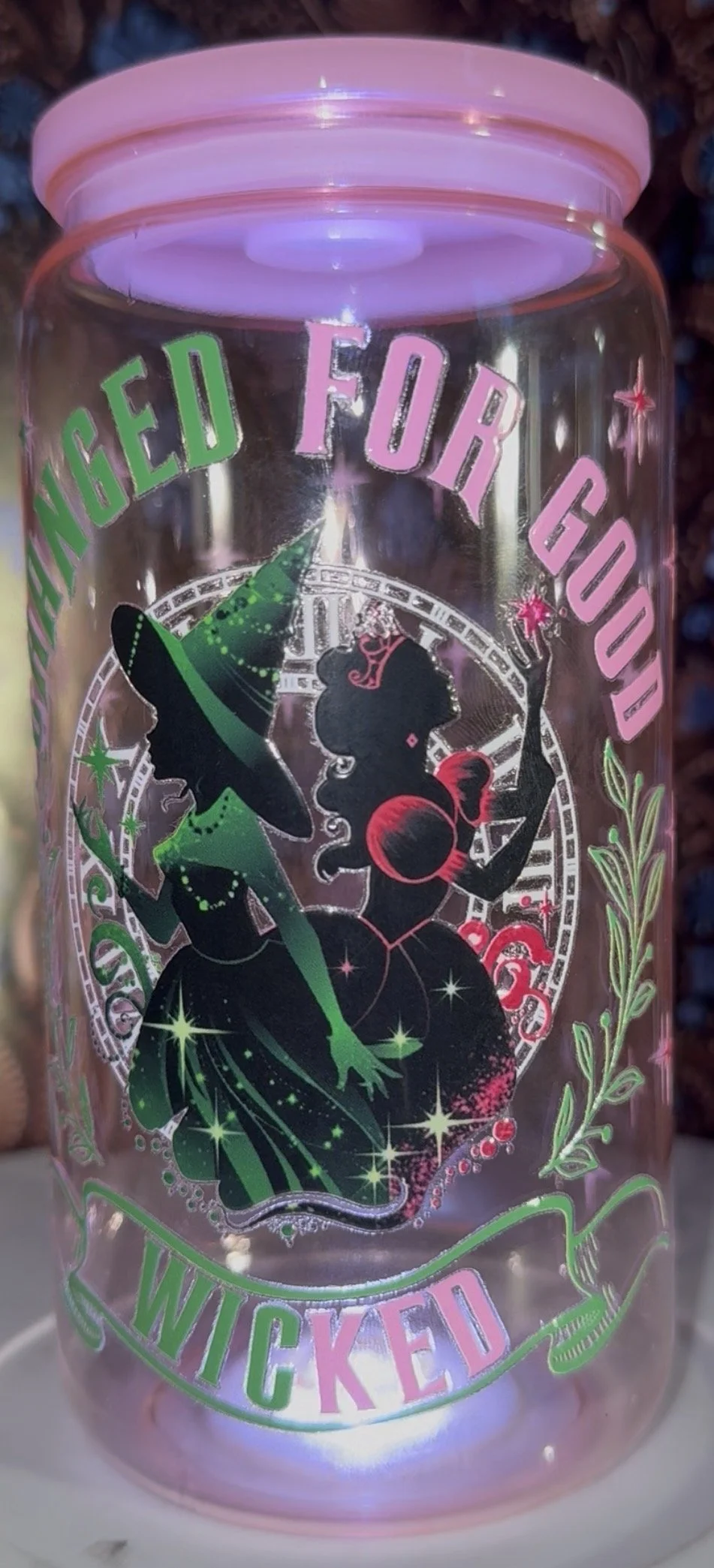 16oz Wicked-Changed For Good Kids Acrylic Tumbler