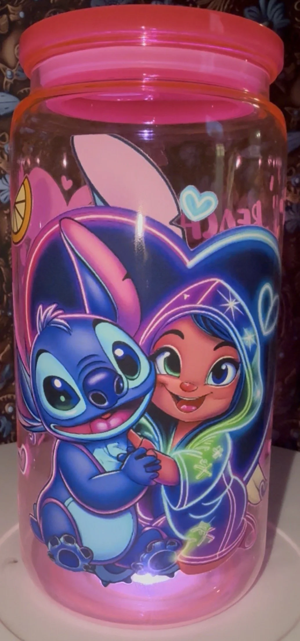 16oz Stitch Kids Acrylic Tumbler