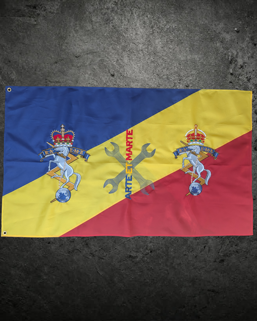 Outdoor RAEME Flags