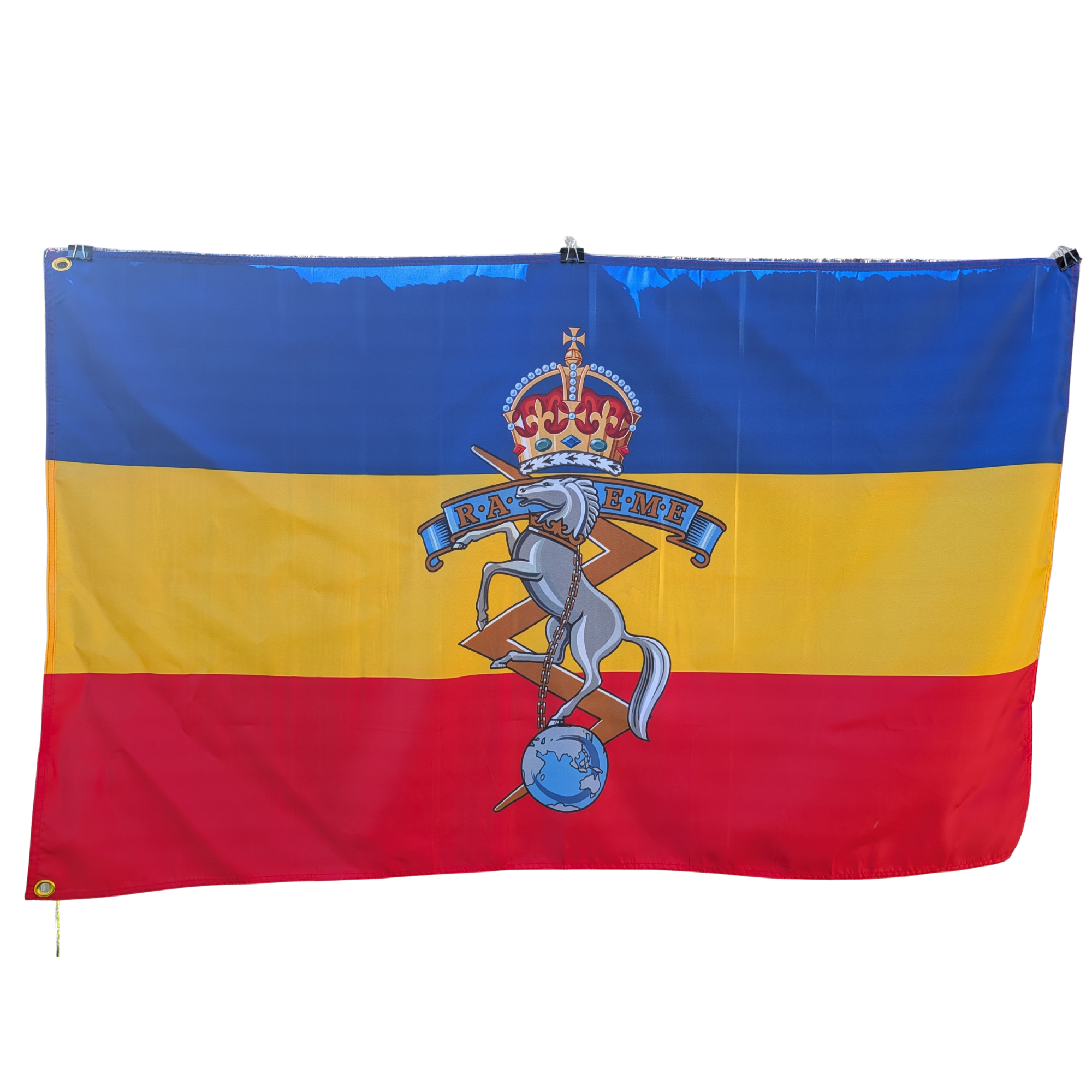Outdoor RAEME Flags