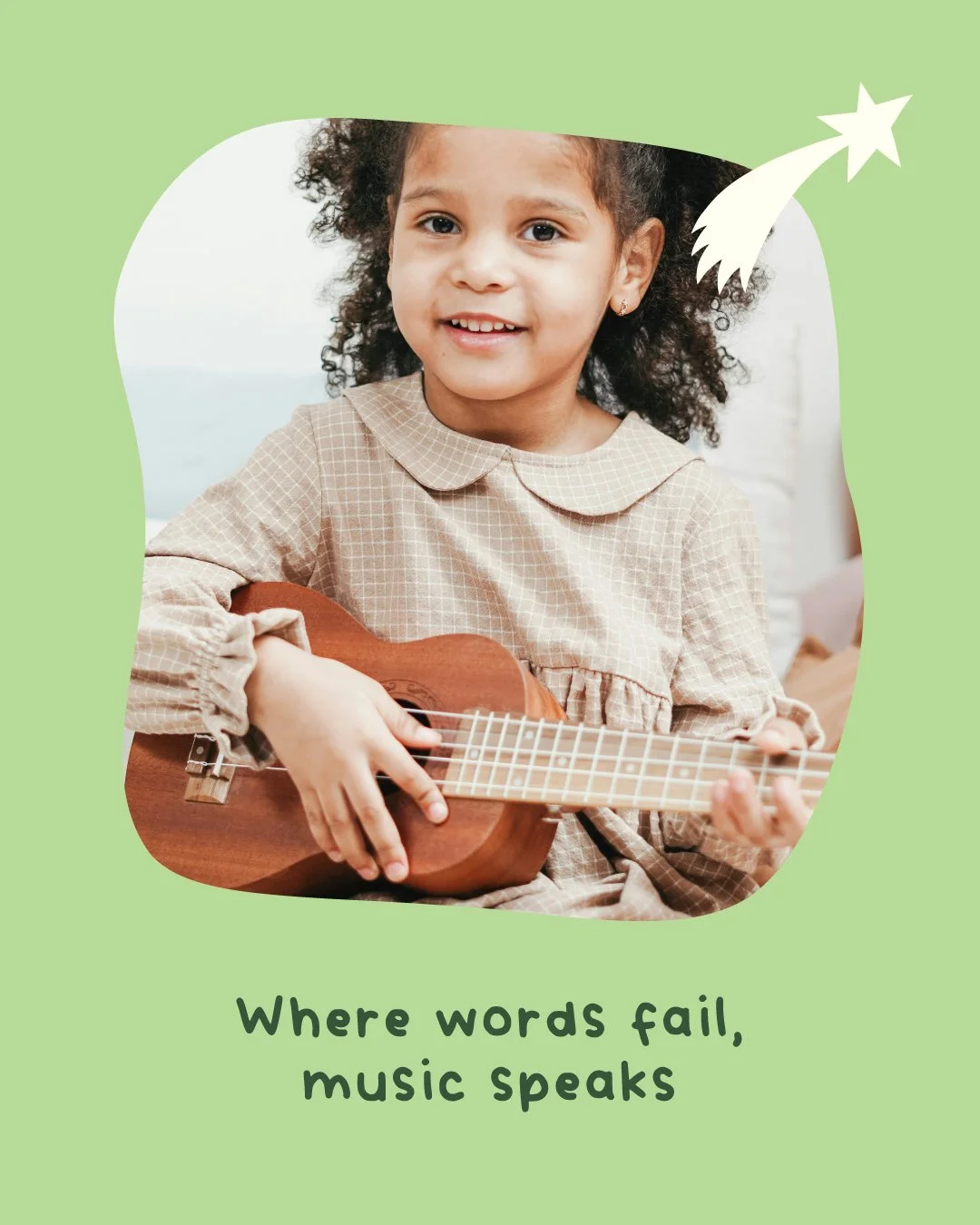 "Where words fail, music speaks" 🎻✨

We believe in the magic of child-led learning. That&rsquo;s why we offer specialist rooms designed specifically for Music and the Performing Arts.  Plus, we're delighted that Kurt from Affirmation Schoo