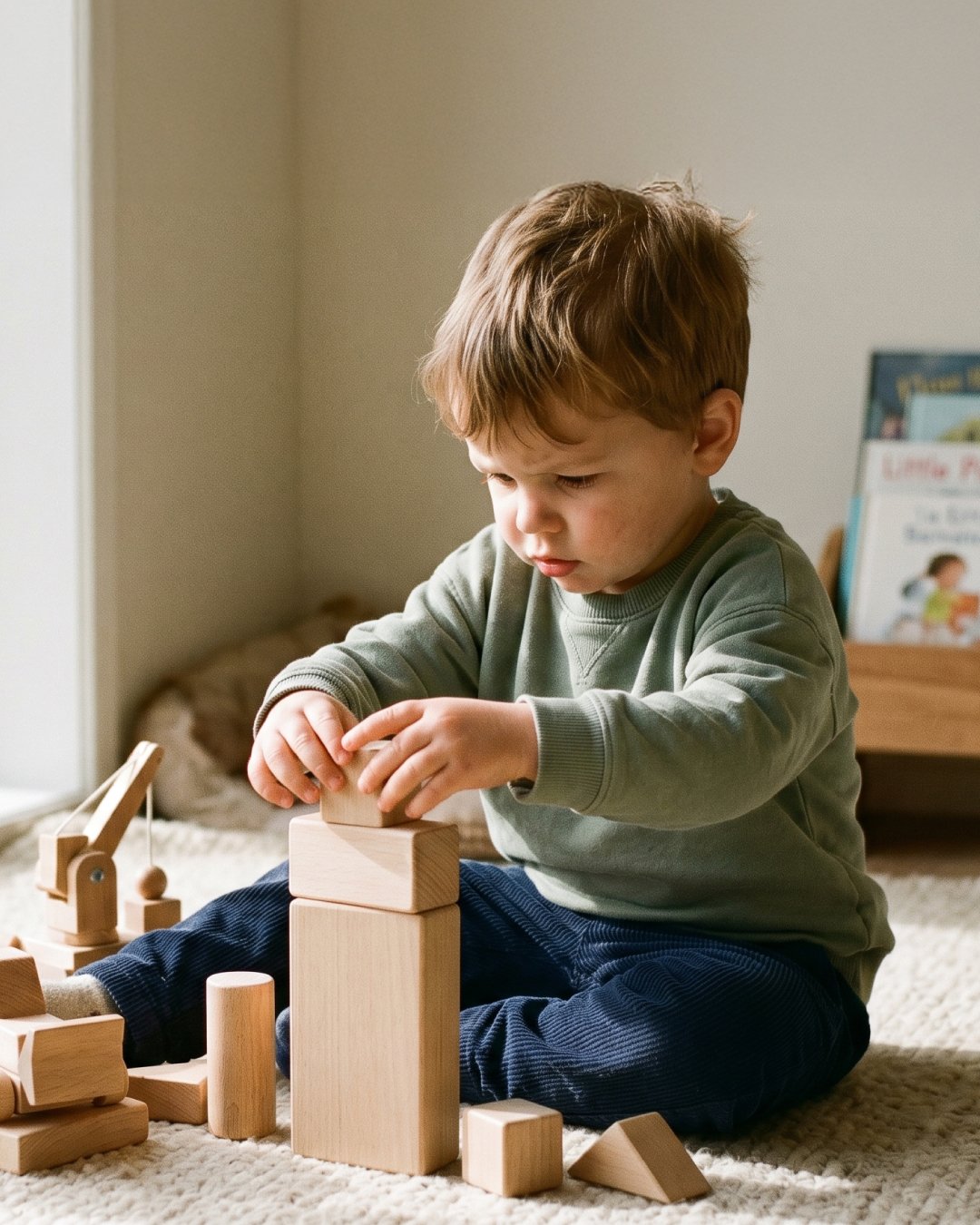 We view this "deep flow" as the most important work a child can do. Our educators practice the art of unhurried observation - knowing exactly when to step back and let a child&rsquo;s own agency lead the way.

Why we don't interrupt:
✨ Inte