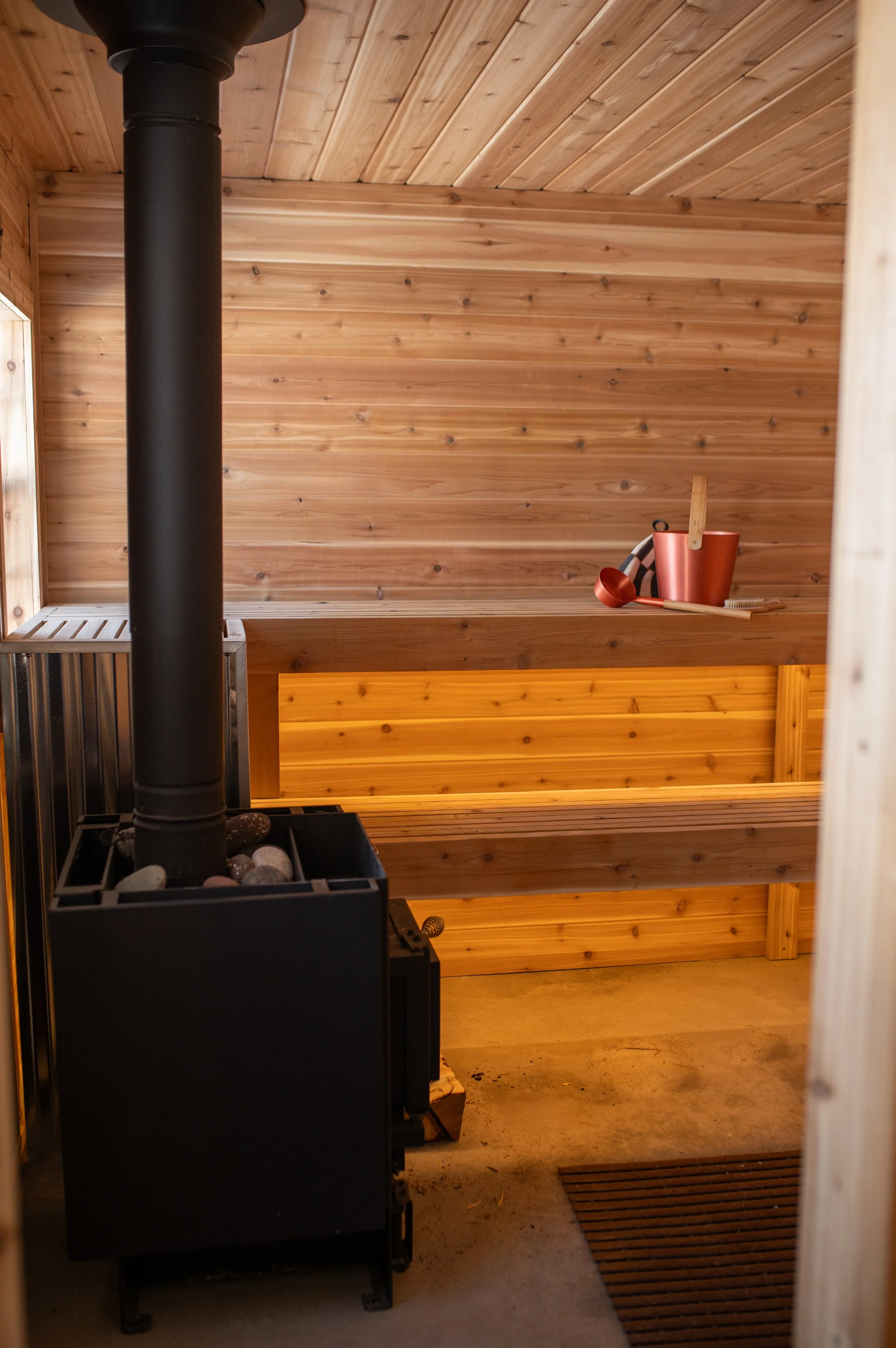 sauna build iron range minnesota