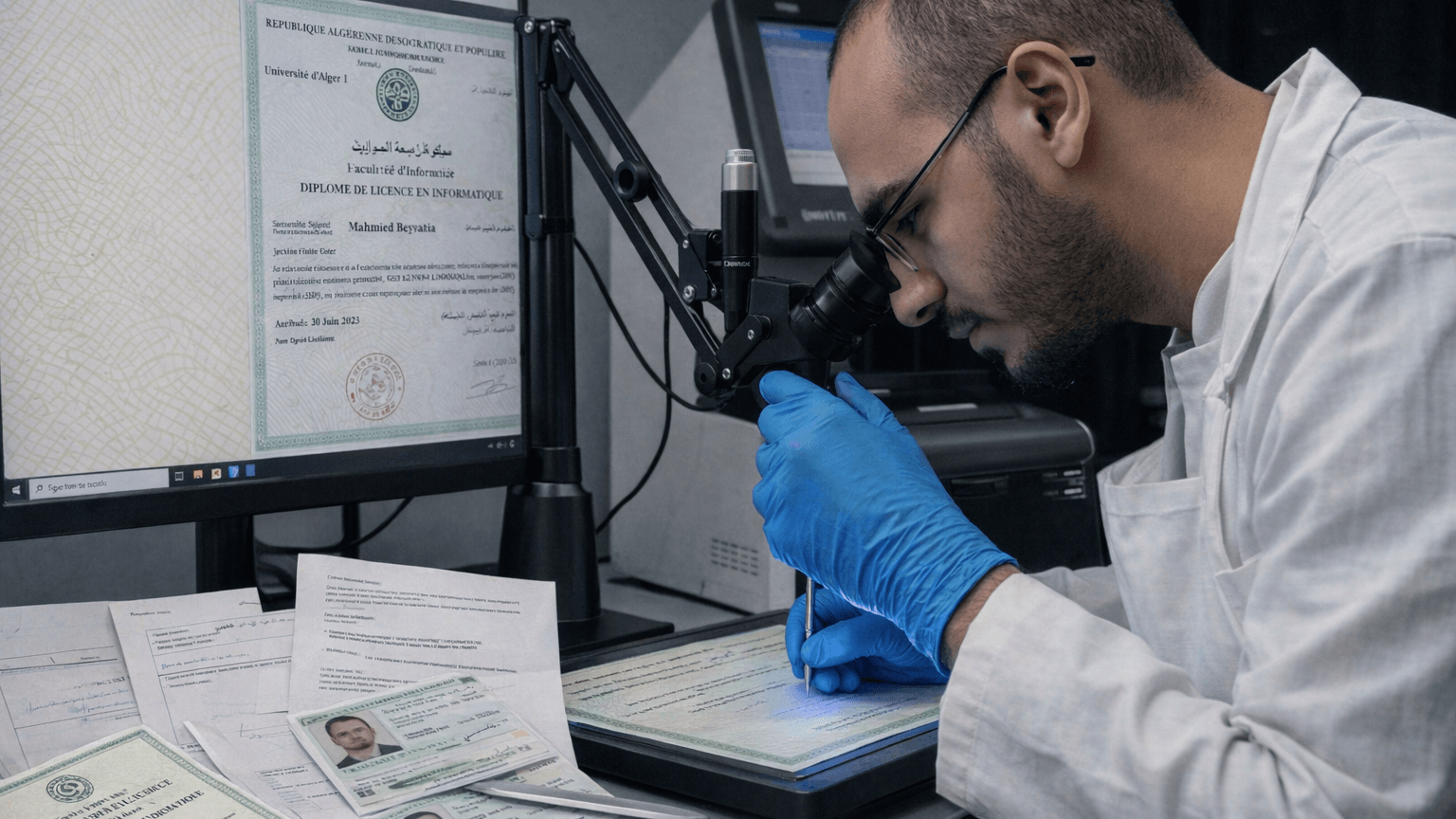 Express Document Authenticity & Forgery Check