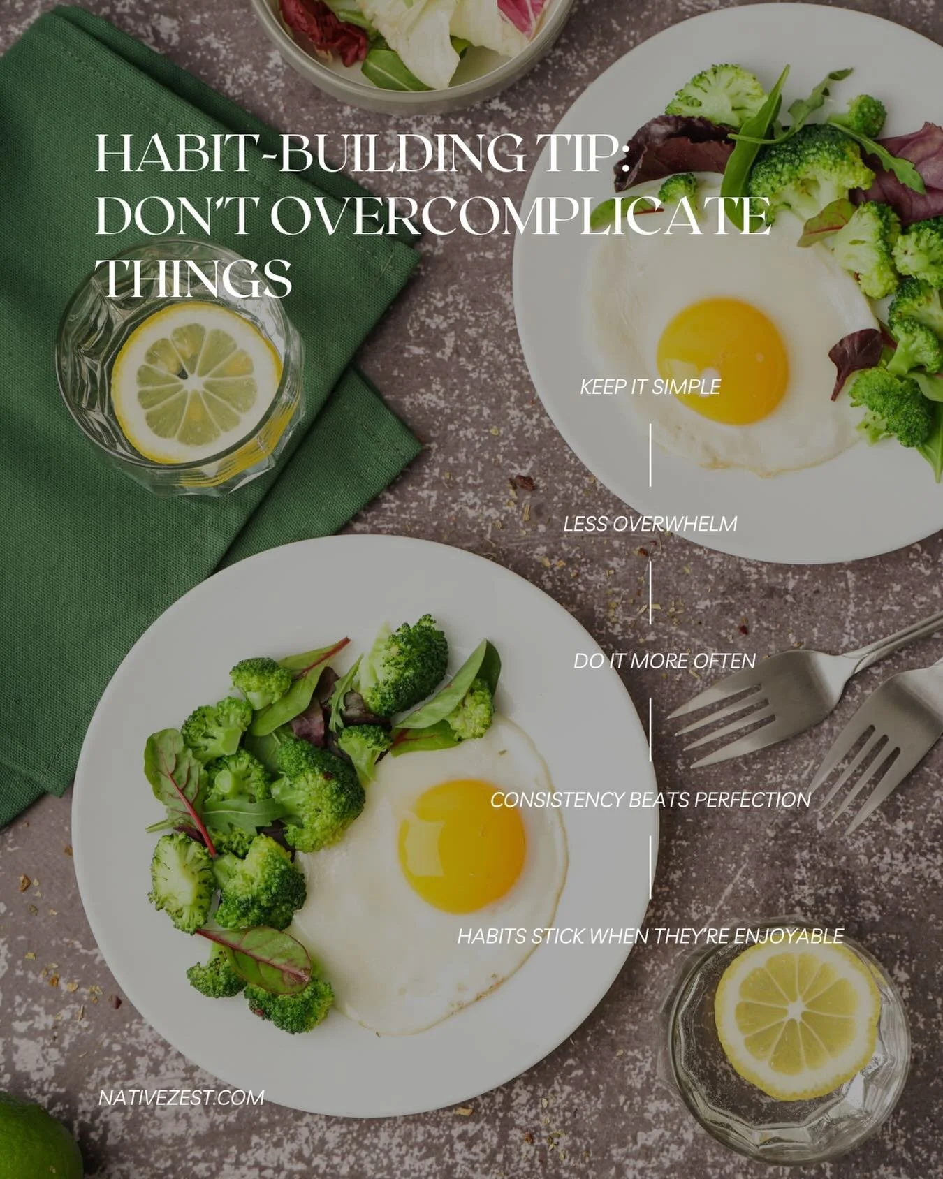 ✨Consistency beats perfection. Every. Time.✨

One of my favorite breakfasts?
🥦 Broccoli + 🍳 Eggs

That&rsquo;s it.

No elaborate recipe.
No 12 ingredients.
Just protein, fiber, nutrients, and something I genuinely enjoy eating.

Simple. Nourishing.