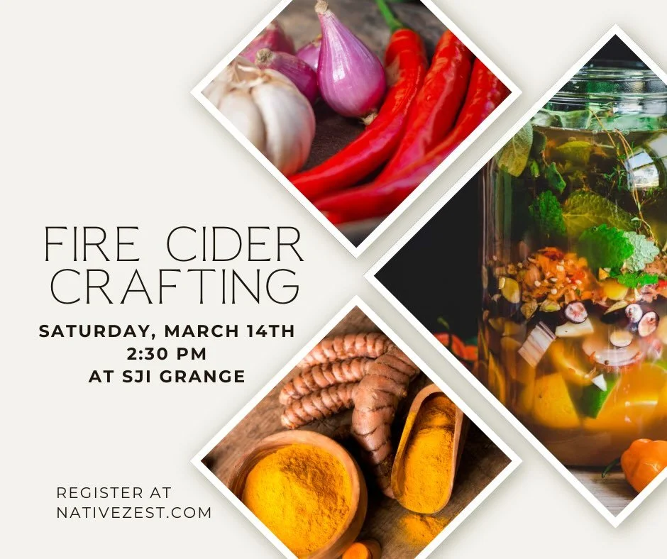 🔥Fire Cider🔥, a bold immune-loving herbal tonic deeply rooted in traditional medicine.

Fire cider is a herbal remedy made with apple cider vinegar, fresh herbs, roots, and spices that:
✨ Supports immune health
✨ Boosts circulation
✨ Warms the body