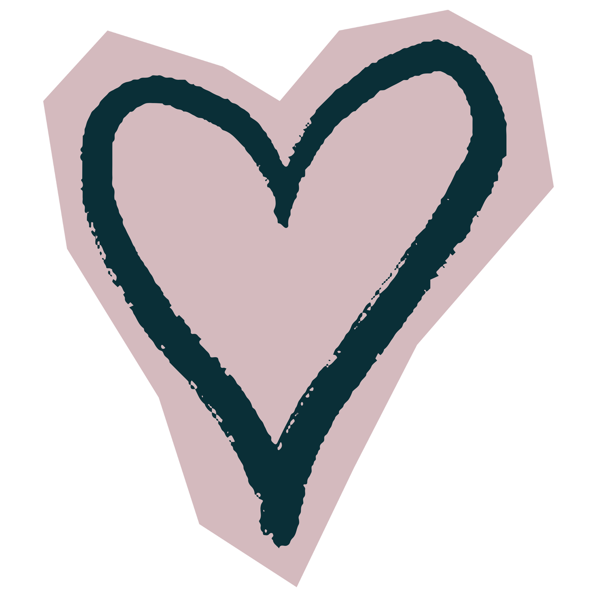 An illustrated heart.