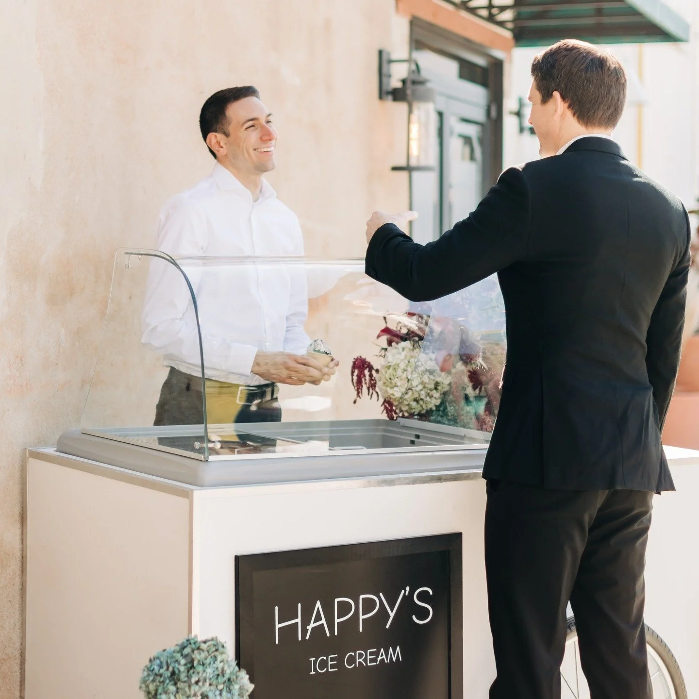 👰&zwj;♀️ Did you know you can book us for your upcoming wedding?

DM us or send us an email at info@happysicecreamws.com to learn more!