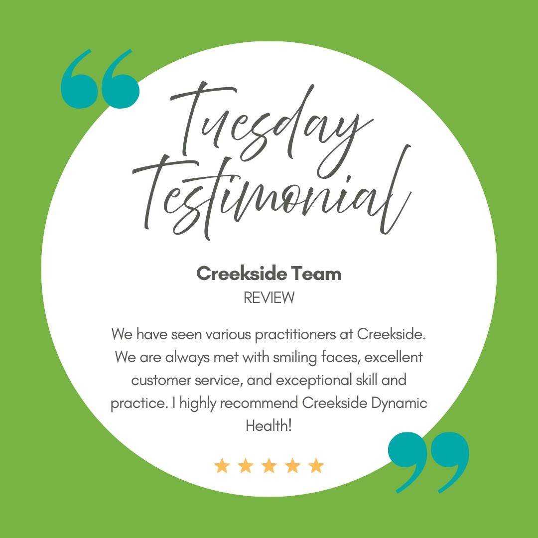 Tuesday Testimonial ✅🌎