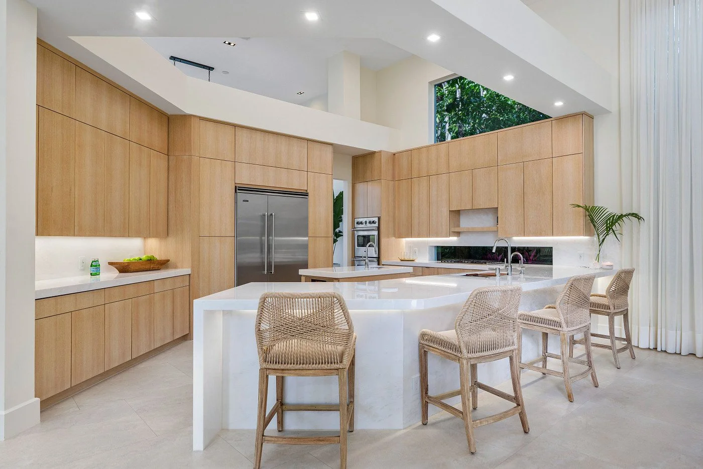 Refined kitchen interior design