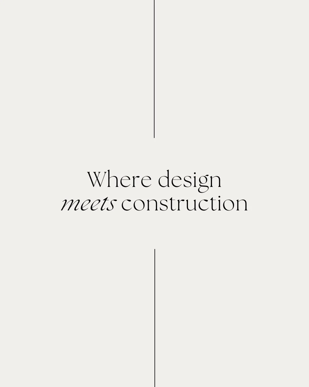Good design is only as strong as its execution.

The selections are made.
The layouts are approved.
The vision is clear.

But translating that into something that can actually be built is where the real work happens.

Every decision has to be defined